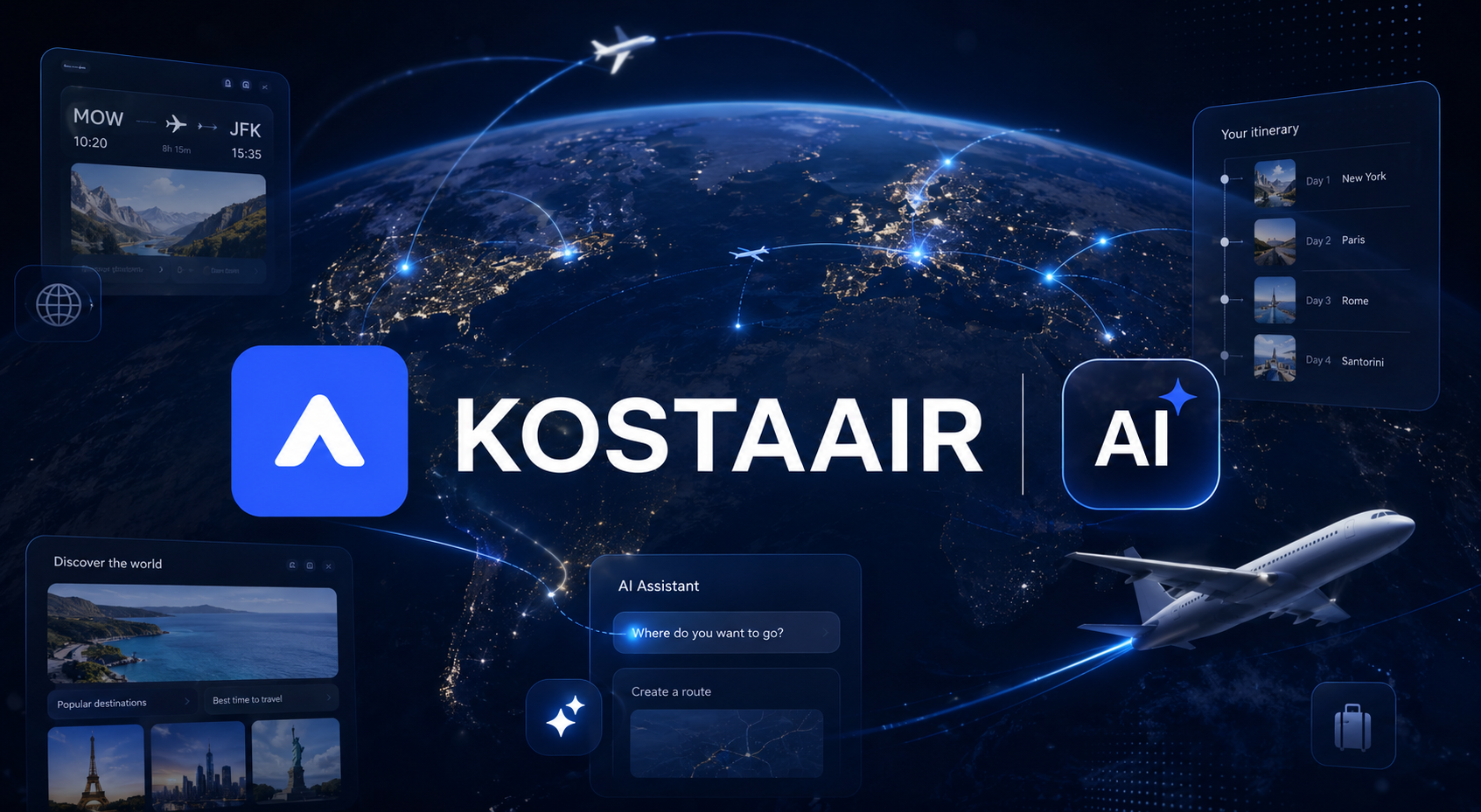 The new KOSTAAIR: where the journey begins
